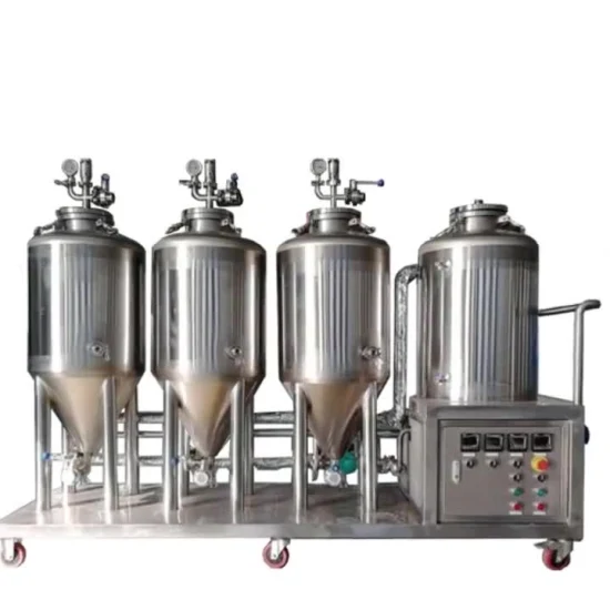 Equipamento de fermentação para máquina de fabricação de cerveja Dye 1000L com tanque fermentador de aço inoxidável