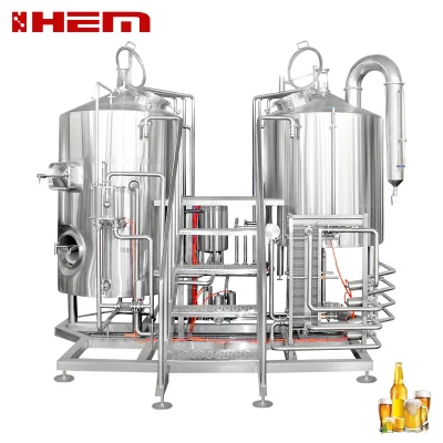 Tanque de fermentação de cobre 5bbl 10bbl 15bbl 20bbl Custo do sistema de cervejaria Equipamento de fermentação Fabricação de cerveja