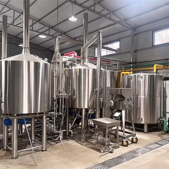 Equipamento de fermentação de tanque de fermentação de cerveja de aço inoxidável 1000L