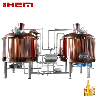 Tanque de fermentação de cobre 5bbl 10bbl 15bbl 20bbl equipamento de cerveja microcervejaria para equipamento de produção de cerveja